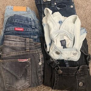 Girls size 7-8 jeans lot